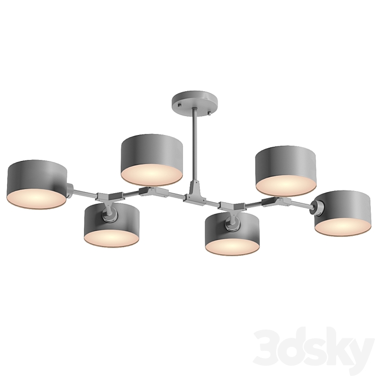 Evoluce Gimento Sle183702-06 - Pendant light - 3D model