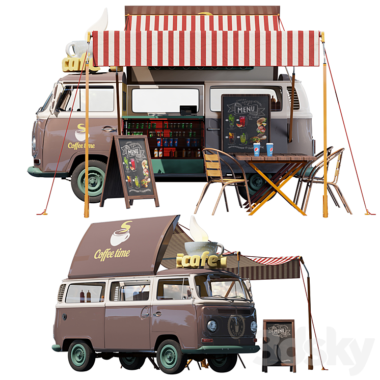 food track 3D Model