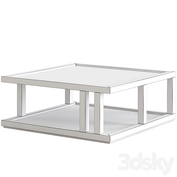 Pottery Barn OPEN BOX Table 3D model