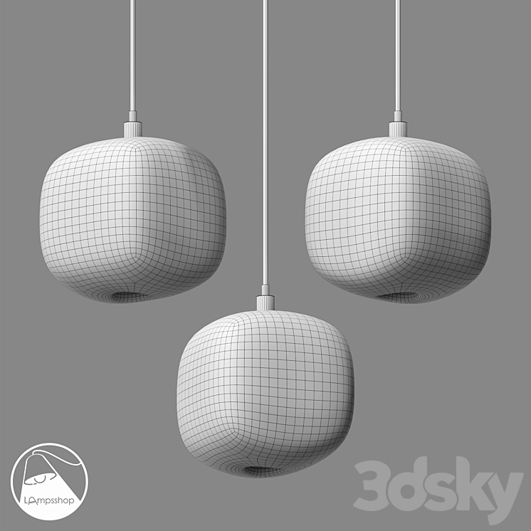 LampsShop.com PDL2248 Pendant Froght 3D Model