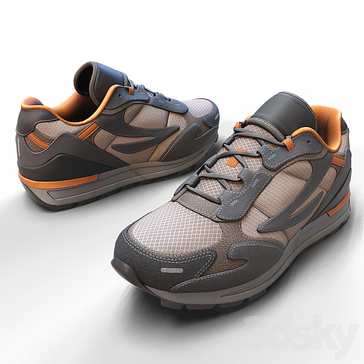 Shoes 3DS Max Model - thumbnail 2