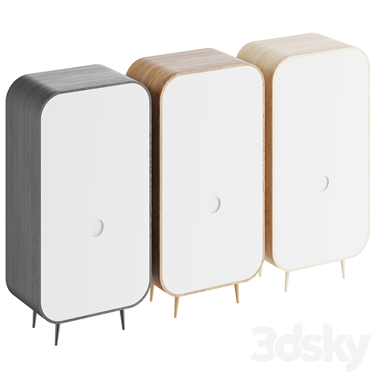 byfurniture ROUNDED CABINET | Cupboard 3D Model