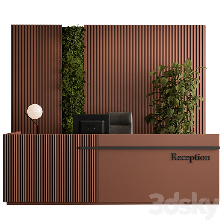 Office Reception – Office Set 365 3DS Max - thumbnail 1