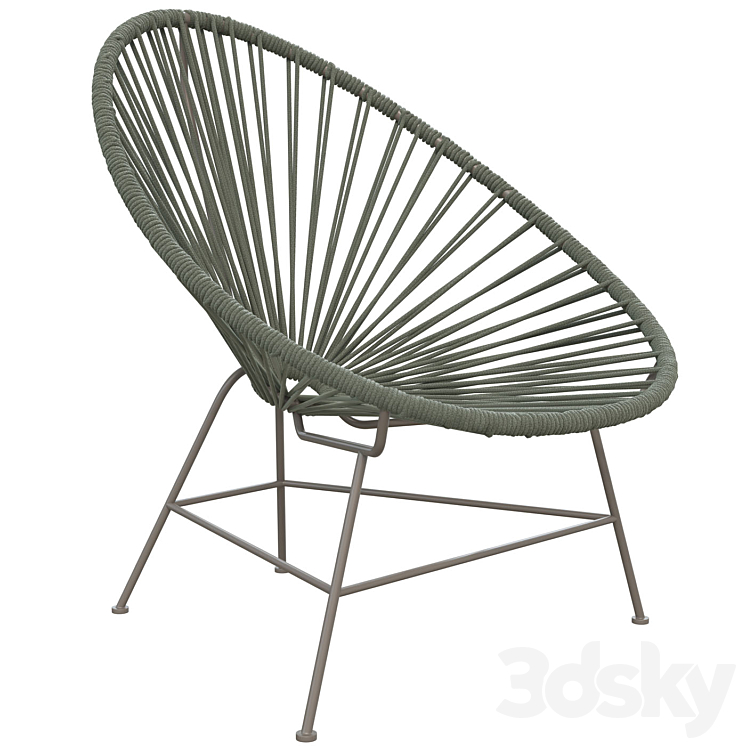Samantha Armchair 3D Model Free
