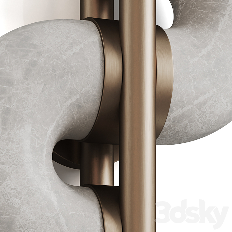 Dolly Wall Lamp 3D Model Free