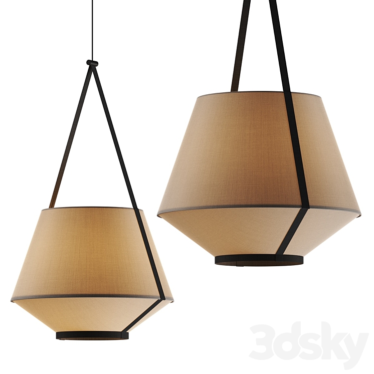 Forestier Carrie Pendant Lamps 3D Model Free