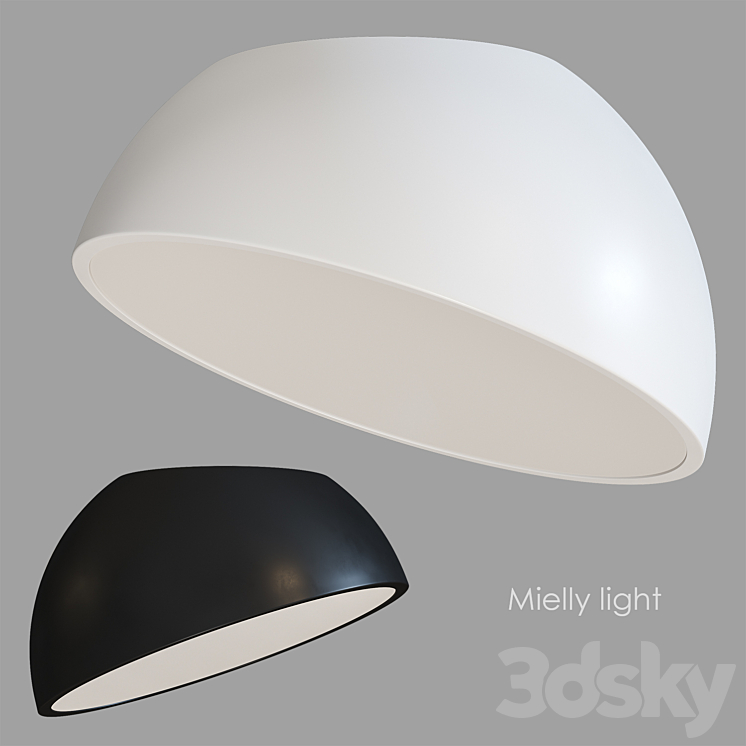 Mielly light Ceiling lamp 3DS Max Model - thumbnail 2