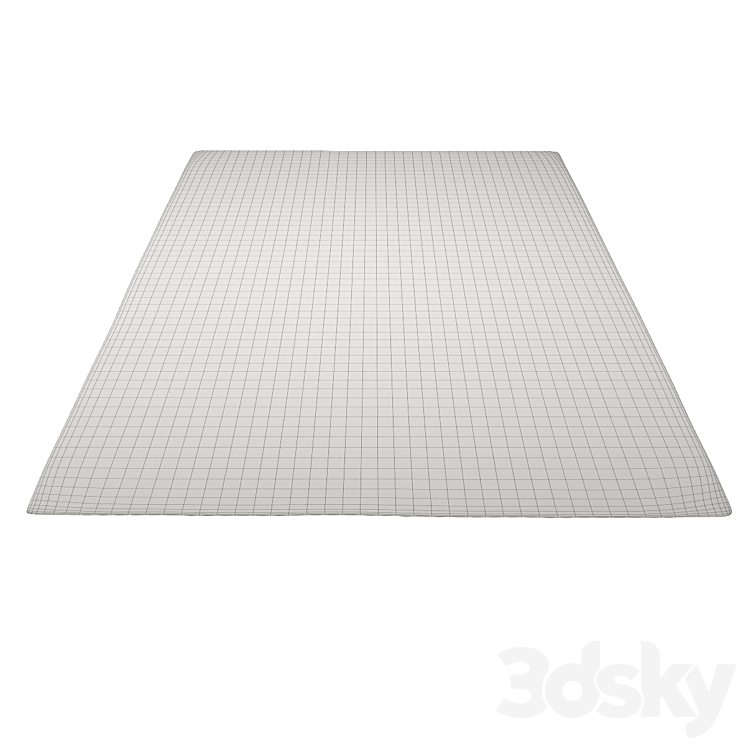 Beige carpet 3DS Max Model - thumbnail 2