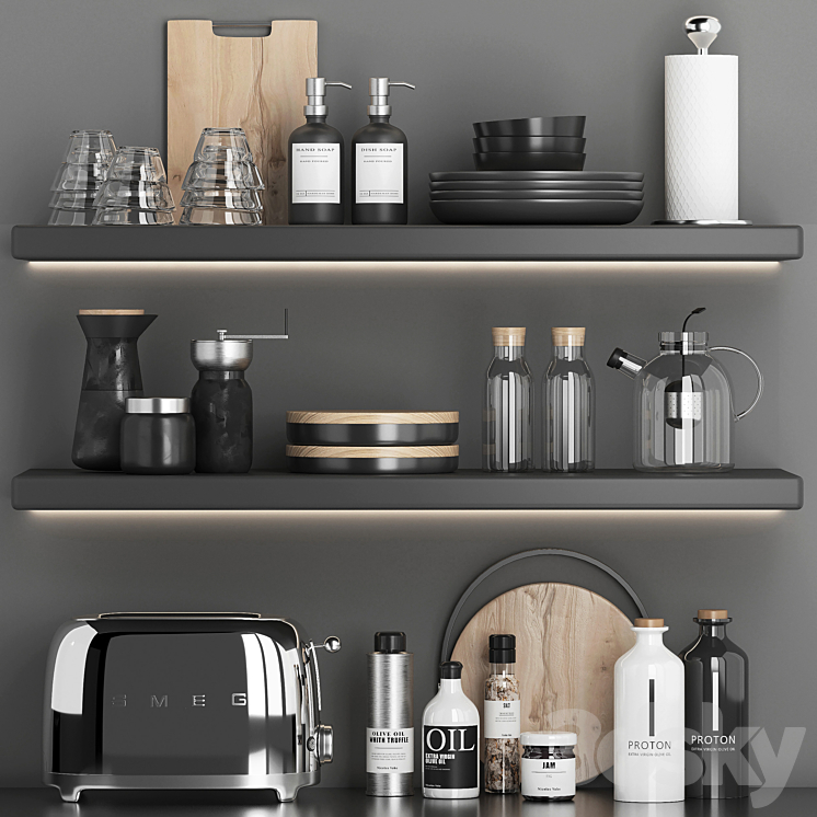 other kitchen accessories 37 3D Model