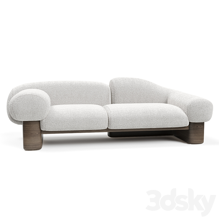 Raphael Navot The Overlay sofa 3D Model