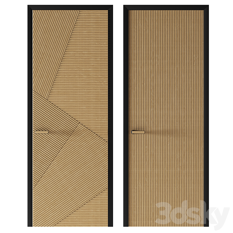 Doors Volkhovets Velvet 3D Model Free