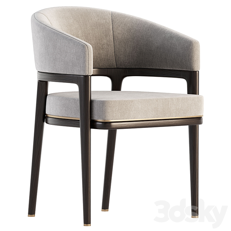 Mark dining chair by ASTER 3DS Max - thumbnail 2