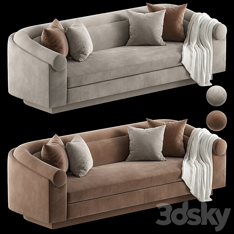 Valetta Sofa 3D Model