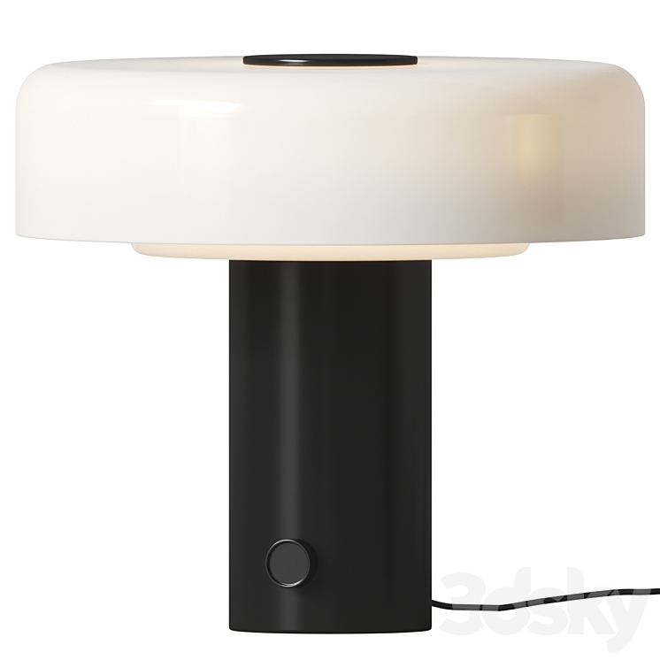 Disc Low Table Lamp - In common with 3D Model