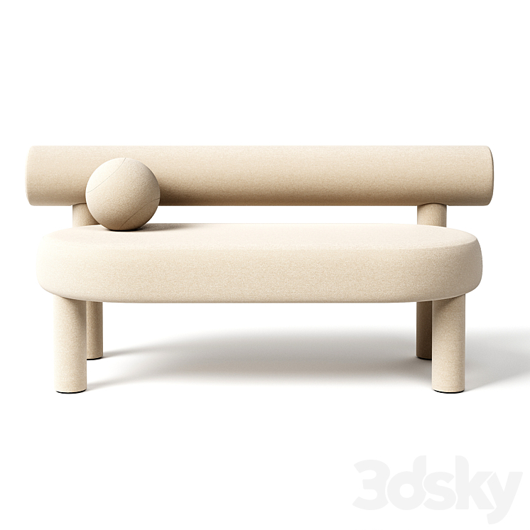 (OM) Noom Gropius Sofa CS1 3D Model