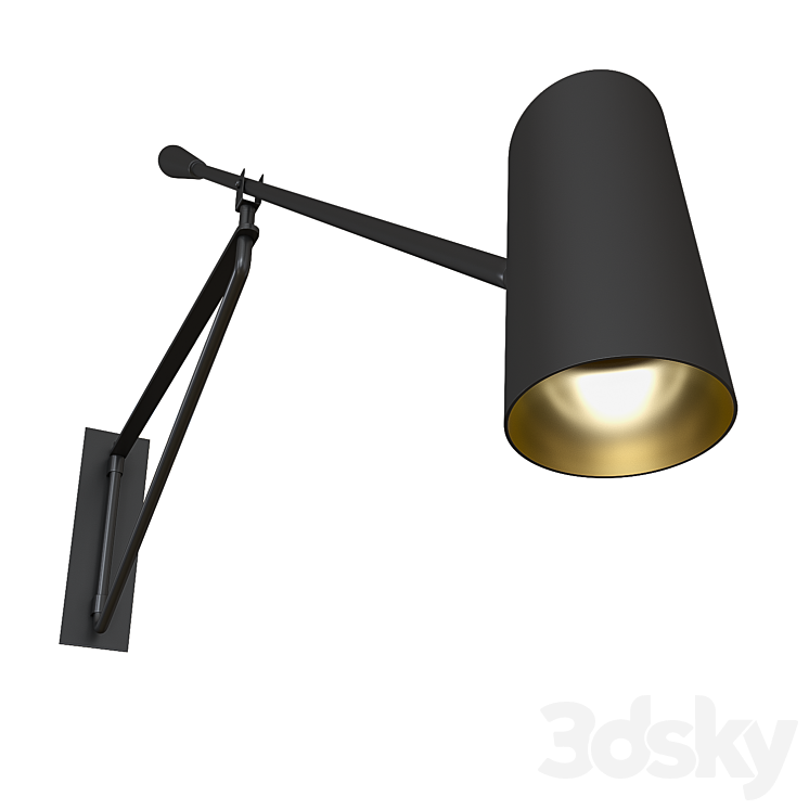 Sconce Stylus Modern Forms 3DS Max - thumbnail 2