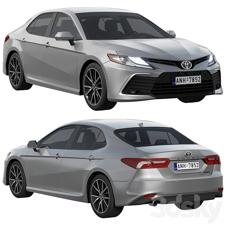 Toyota Camry LE Hybrid 2023 Free Download
