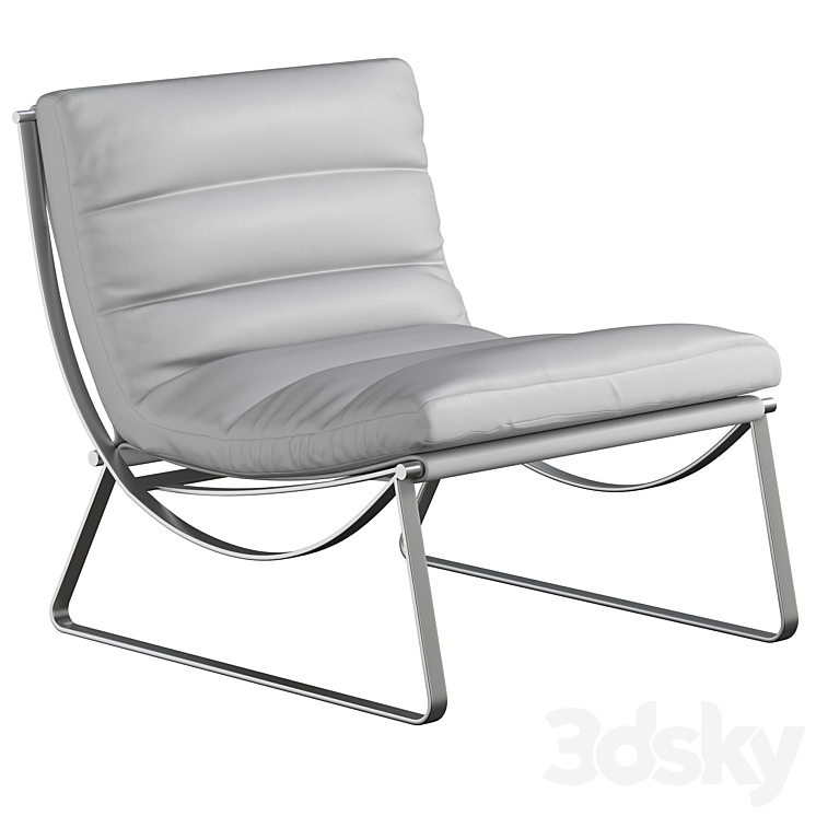 Cammeo armchair by natuzzi 3DS Max - thumbnail 1