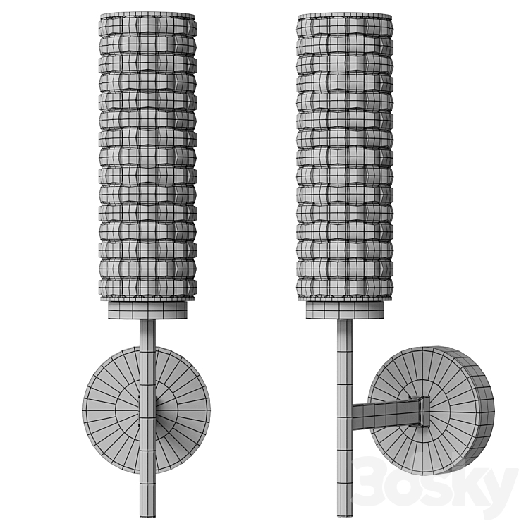 Amari Wall Sconce Coco Republic Wall light 3D model