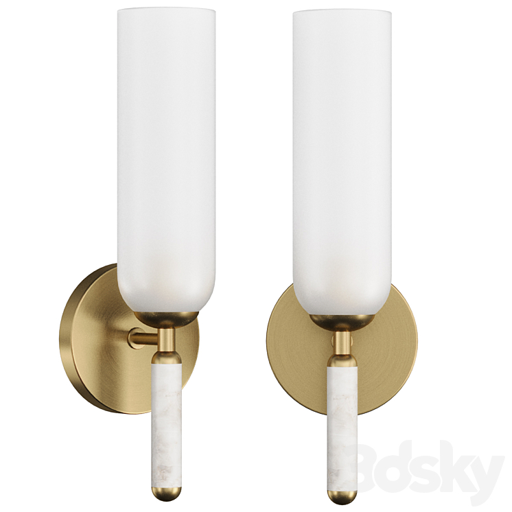 Norwalk Sconce Arteriors 3D Model