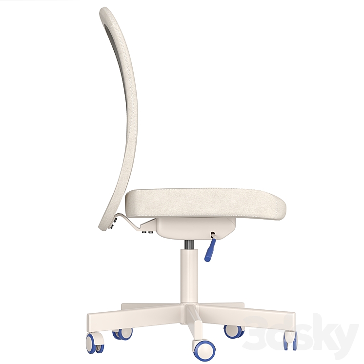 IKEA FLINTAN Office Chair 3DS Max Model - thumbnail 2