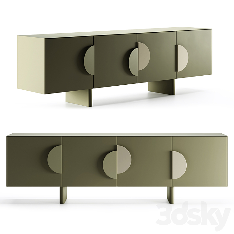 ZEA | Sideboard by Ronda Design 3DS Max Model - thumbnail 1