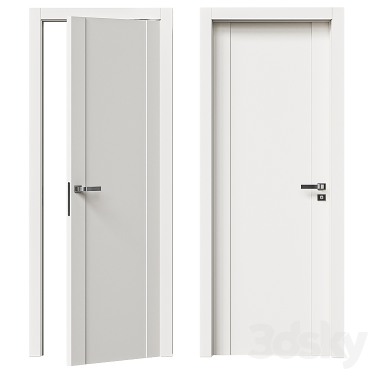 Interroom door ProfilDoors Series U model 20U Free Download