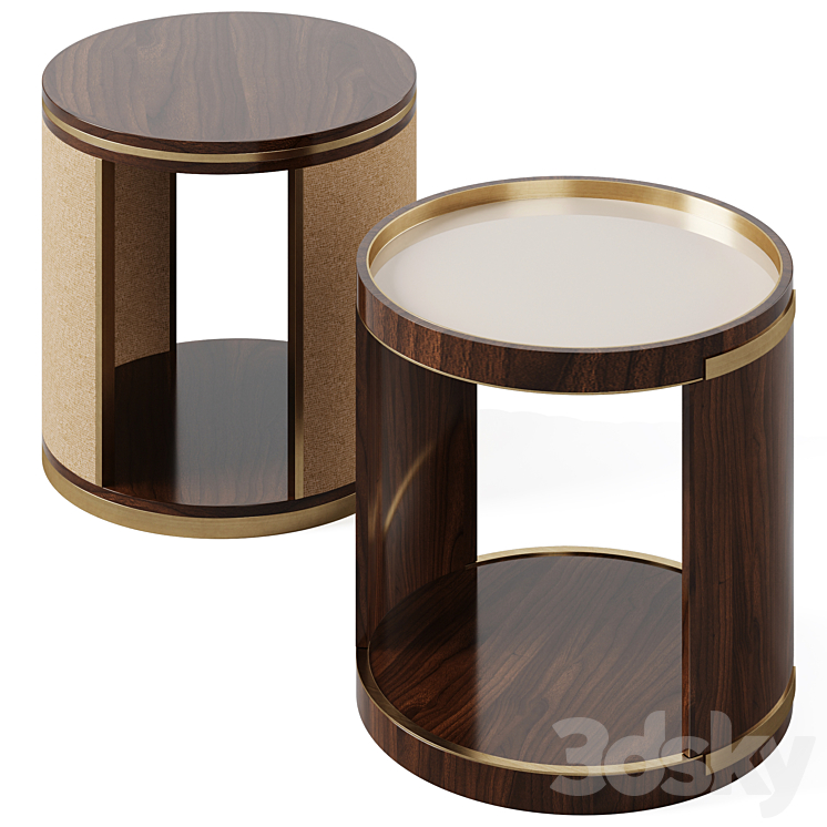 Side table BARI & LIVORNO by Frato 3DS Max Model - thumbnail 2