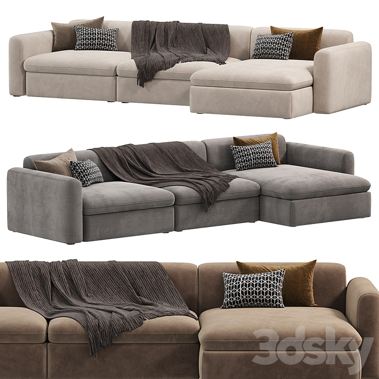 BOTERO SOFA by Casamilano 3D Model