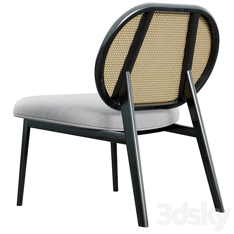 Zuiver Spike Lounge Chair 3DS Max Model - thumbnail 2