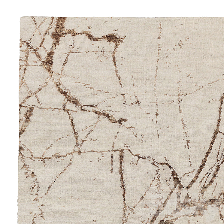 LAKSHMI HAND-KNOTTED WOOL RUG 3D Model Free