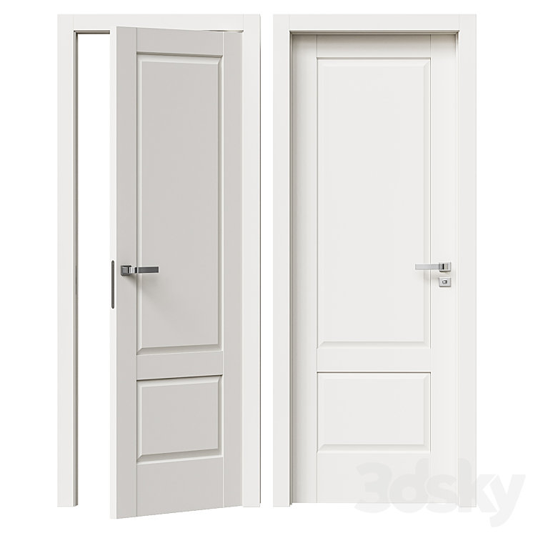 Interroom door ProfilDoors Series U model 105U Free Download