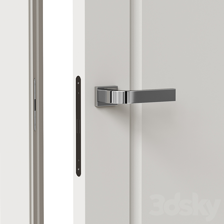 Interroom door ProfilDoors Series U model 105U 3D Model