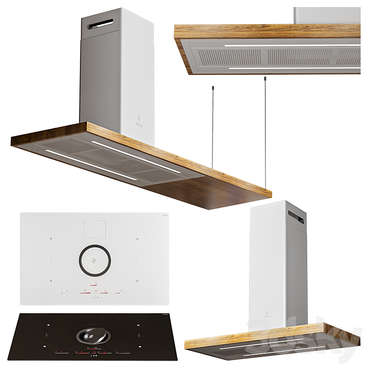 Elica Appliances Set 2 Kitchen appliance 3D model