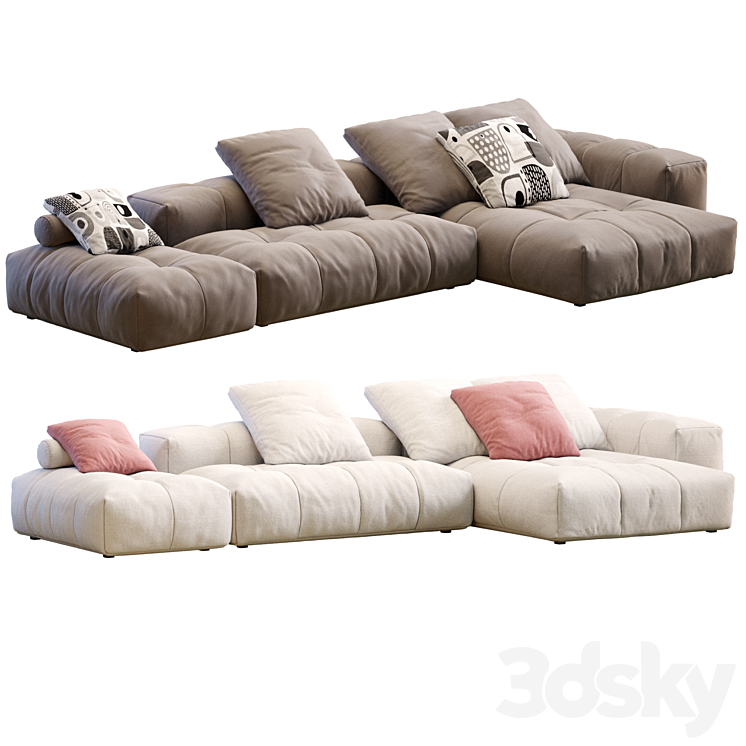 Sofa Pixel By Saba 3D Model