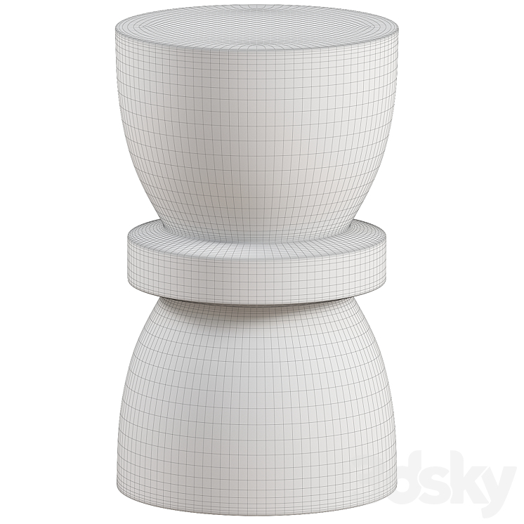 Made Goods Binx Indoor/Outdoor Stool Table 3D model