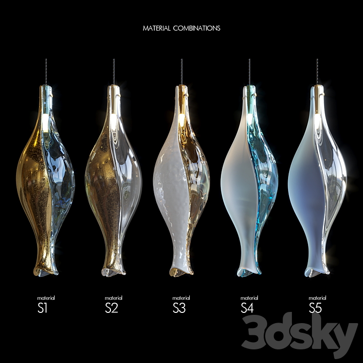 Light composition Vargov® Design - LC0277 3D Model Free