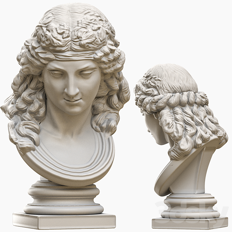 Ariadne Bust 3D Model Free