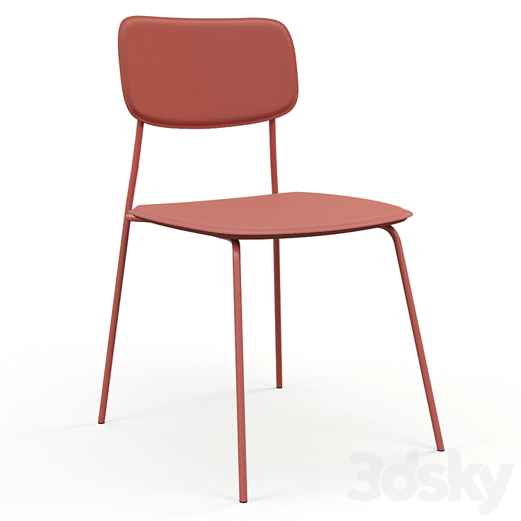 Dining chair Esa Nordal 3DS Max Model - thumbnail 1