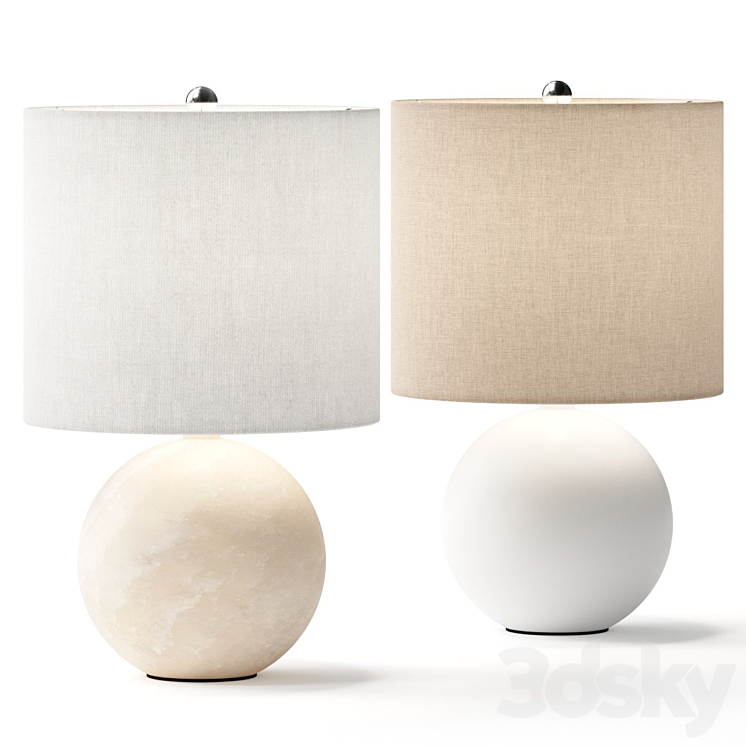Lulu and Georgia Vivienne Table Lamp 3DS Max - thumbnail 1