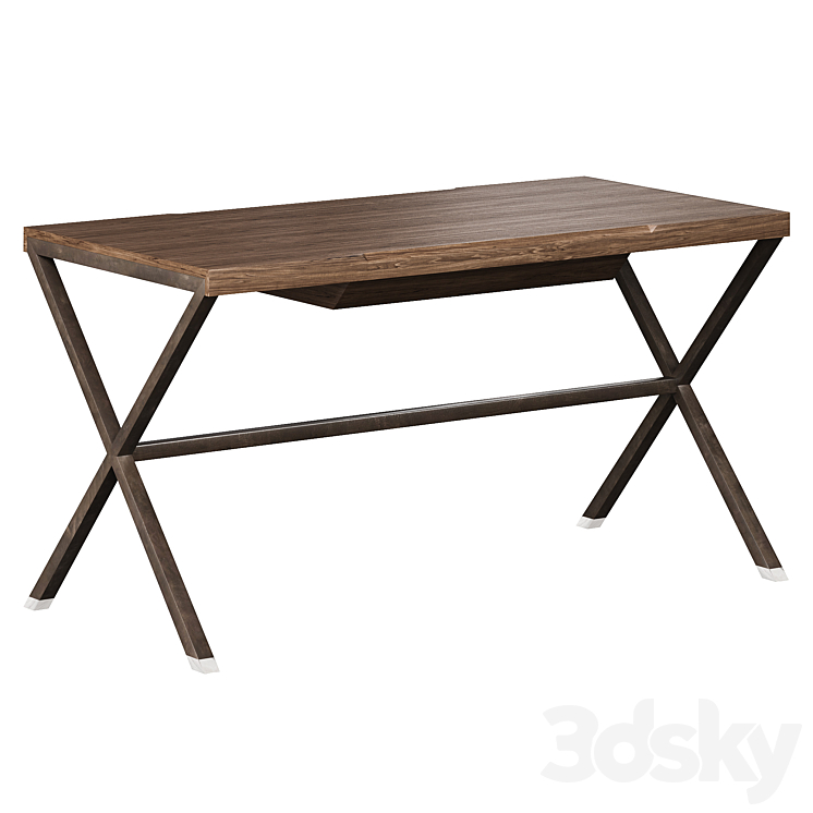 Stylo Wood table by porada 3DS Max Model - thumbnail 1