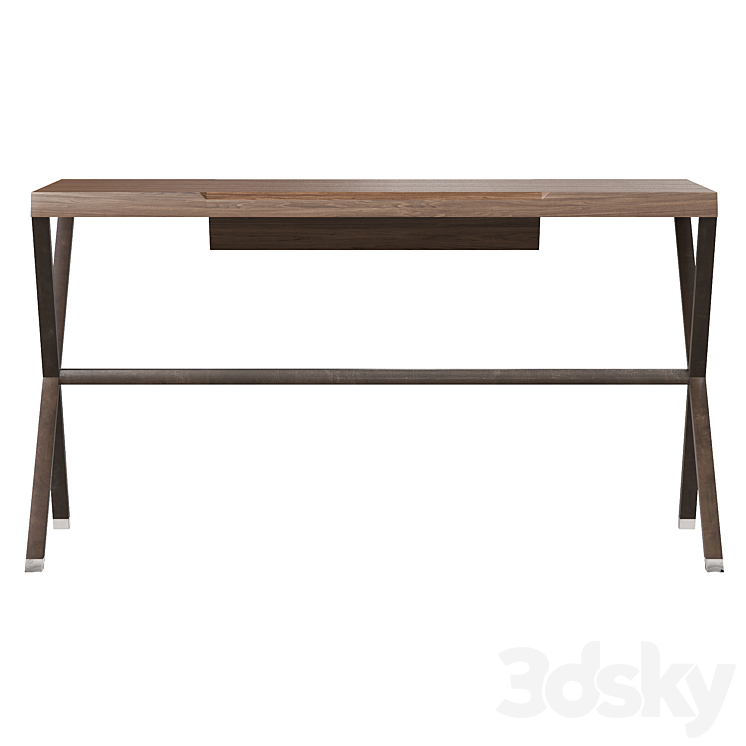 Stylo Wood table by porada 3DS Max Model - thumbnail 2