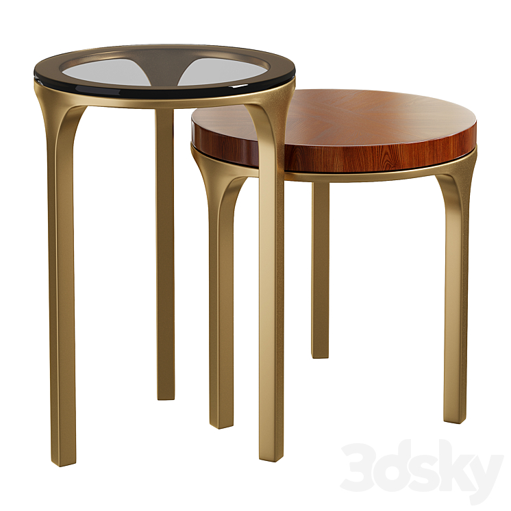 LURAY SIDE TABLE by Maisonvalentina 3DS Max Model - thumbnail 2