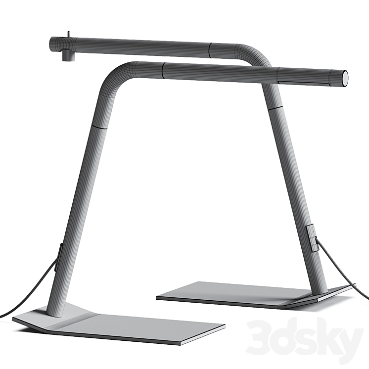 Colibri Table Lamp 3DS Max Model - thumbnail 2