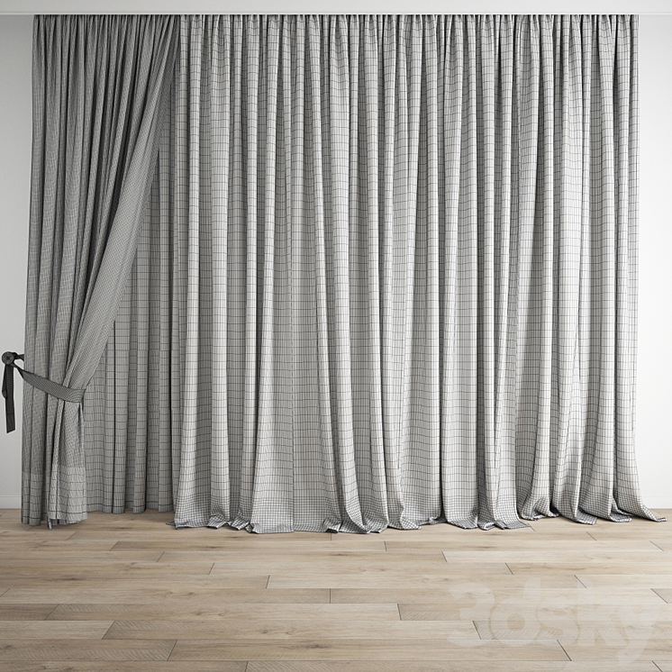 Curtain 651 3D Model