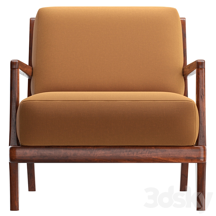 Headlands Lounge Chair 3DS Max - thumbnail 2