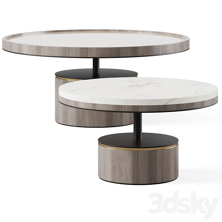 Coffee table PAROS by Frato 3DS Max - thumbnail 1