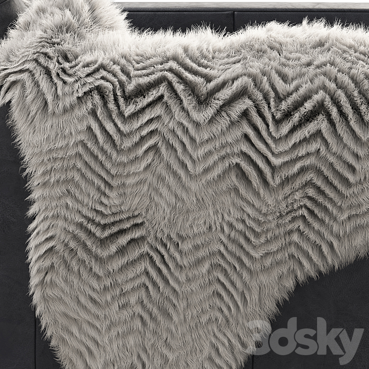 Joybird Eliot Leather Chair Arm chair 3D model