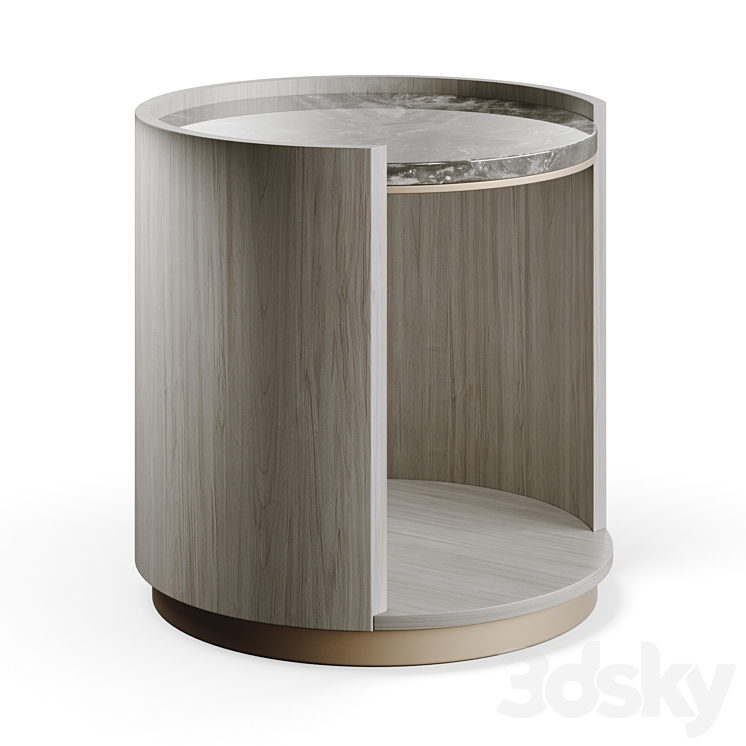 Ana Roque YVES Bedside Table 3DS Max - thumbnail 2