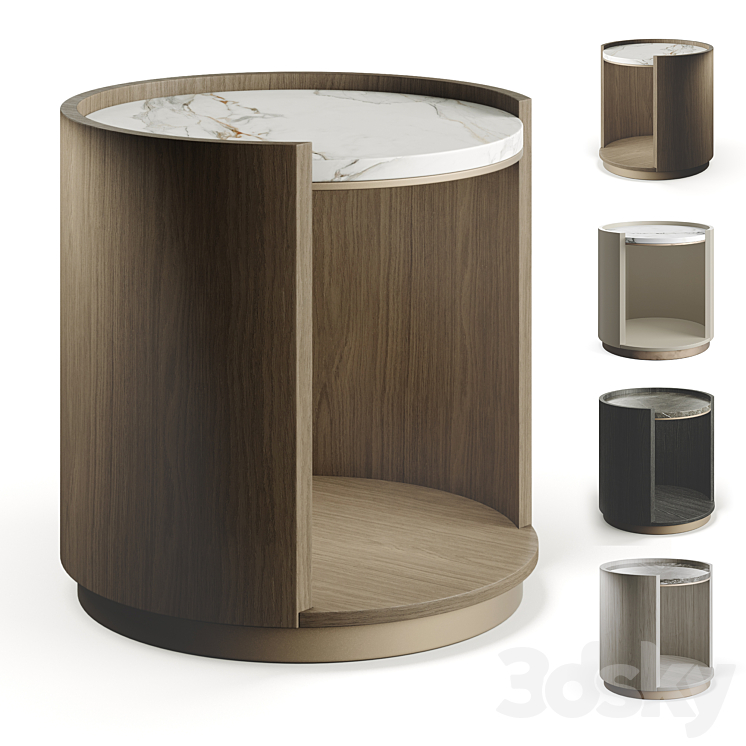 Ana Roque YVES Bedside Table 3D Model